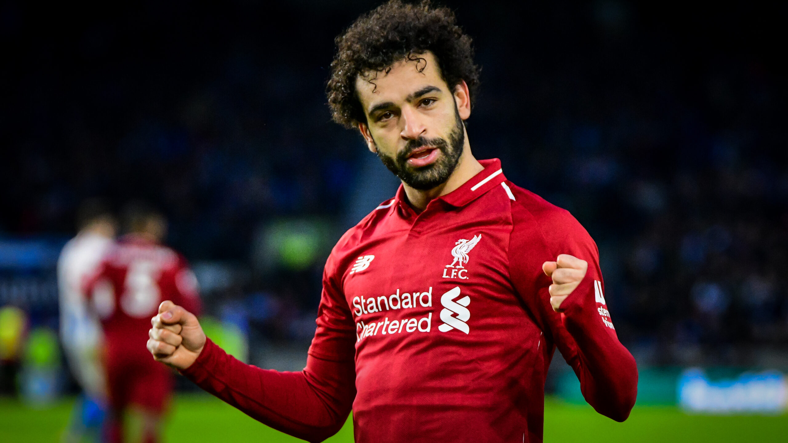 Liverpool football player Mo Salah