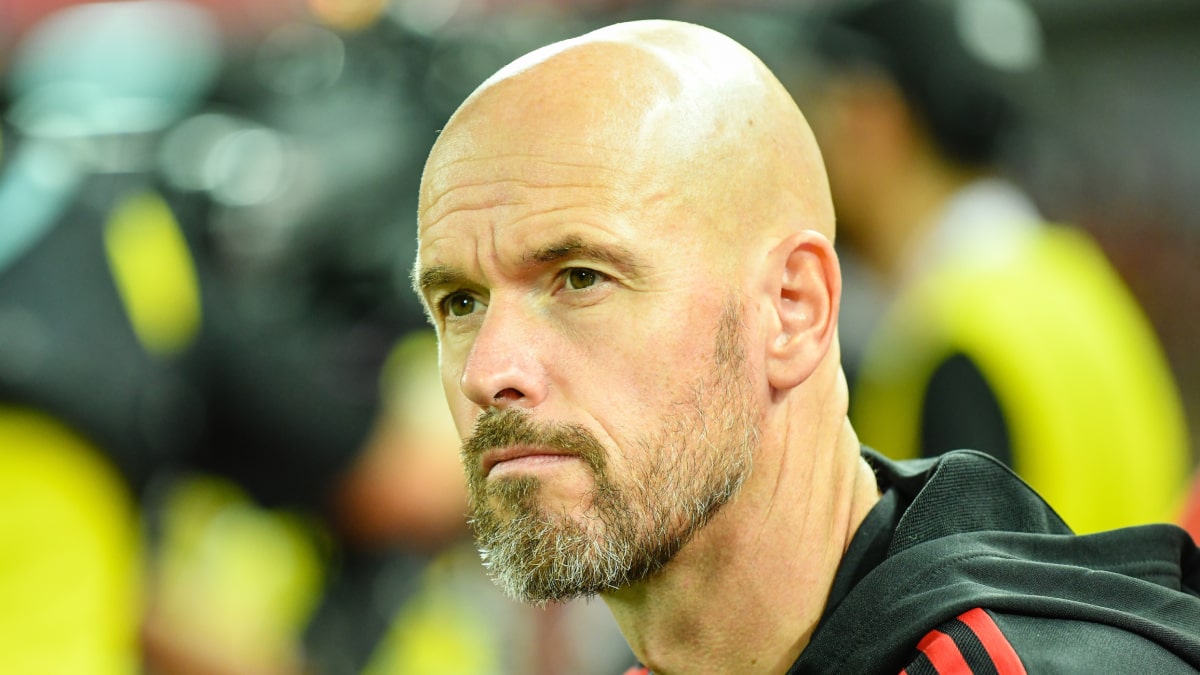 Manchester United football manager Erik ten Hag