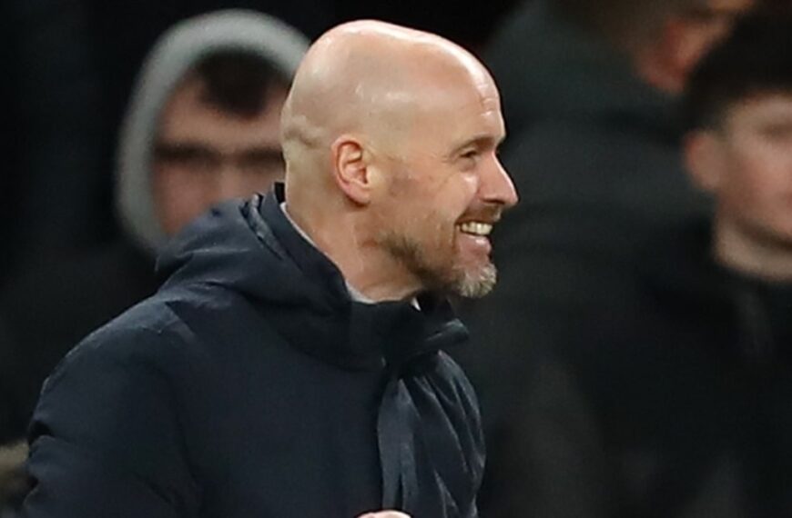 Man United football manager Erik ten Hag