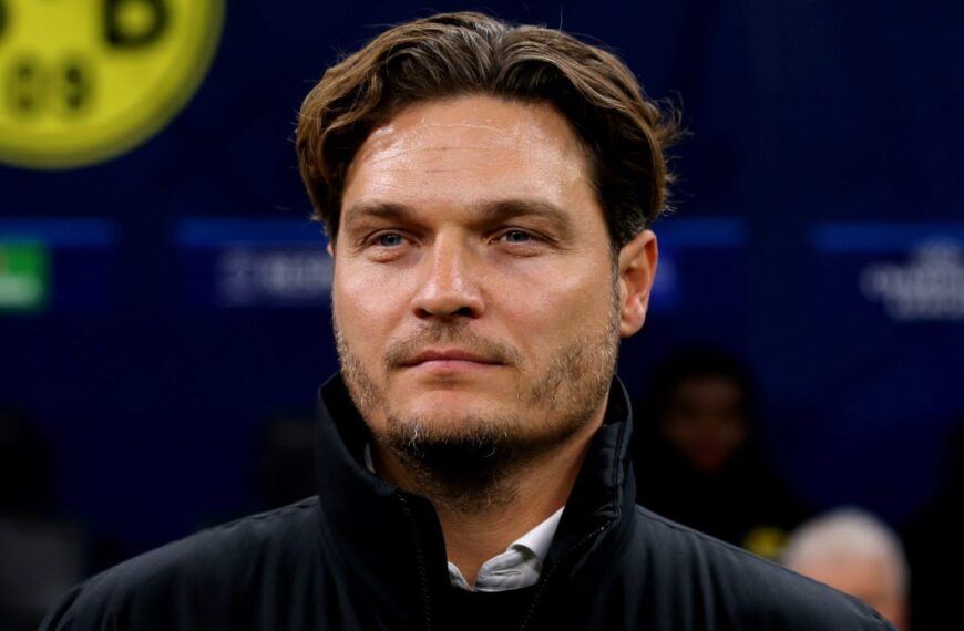 Borussia Dortmund football manager Edin Terzic