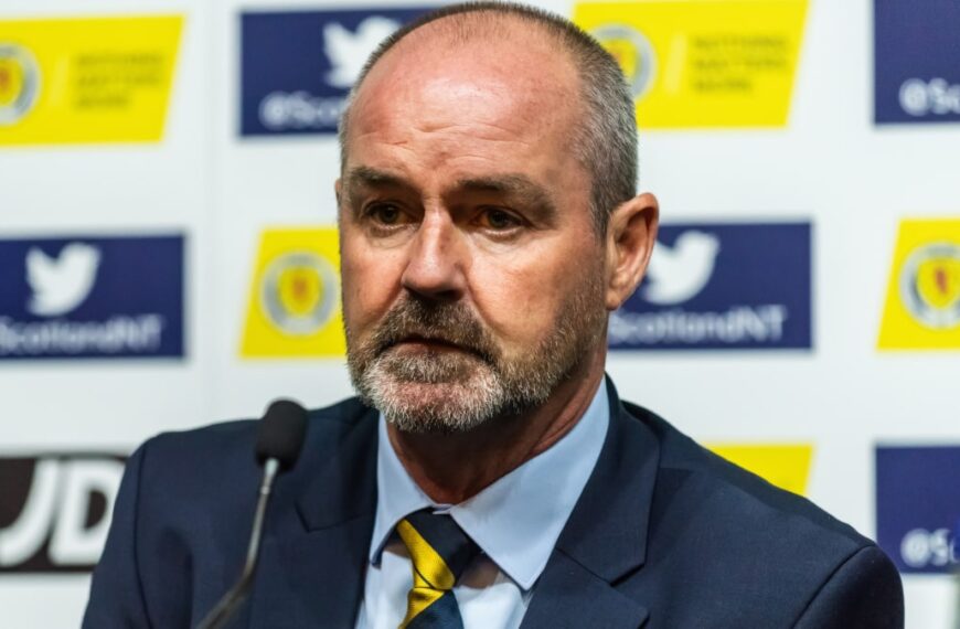 Scotland football manager Steve Clarke