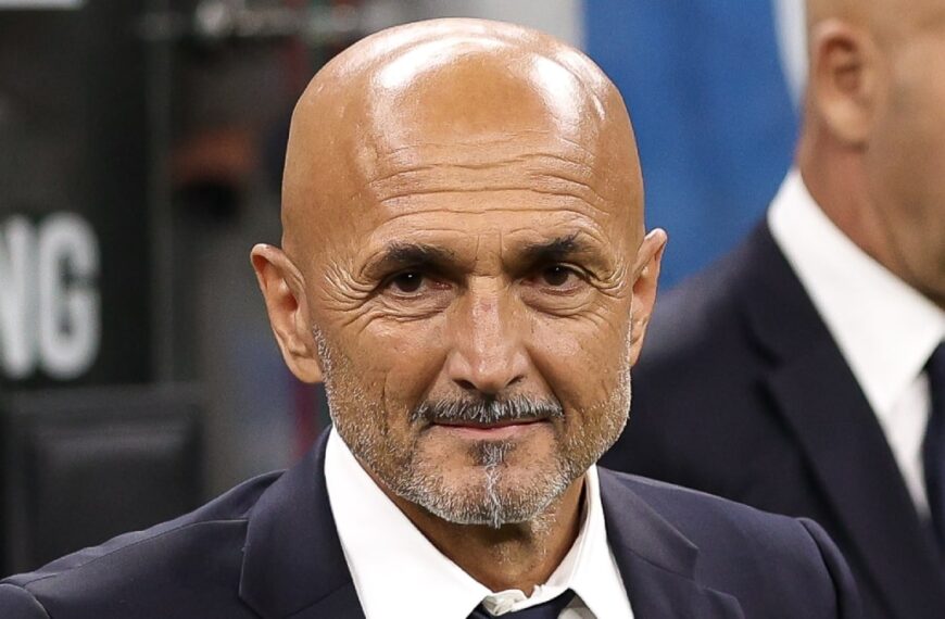 Italy football manager Luciano Spalletti