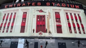 Arsenal football club's Emirates Stadium