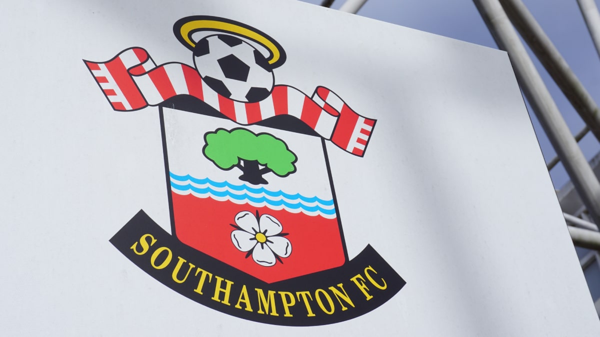 Southampton Football Club badge and banner