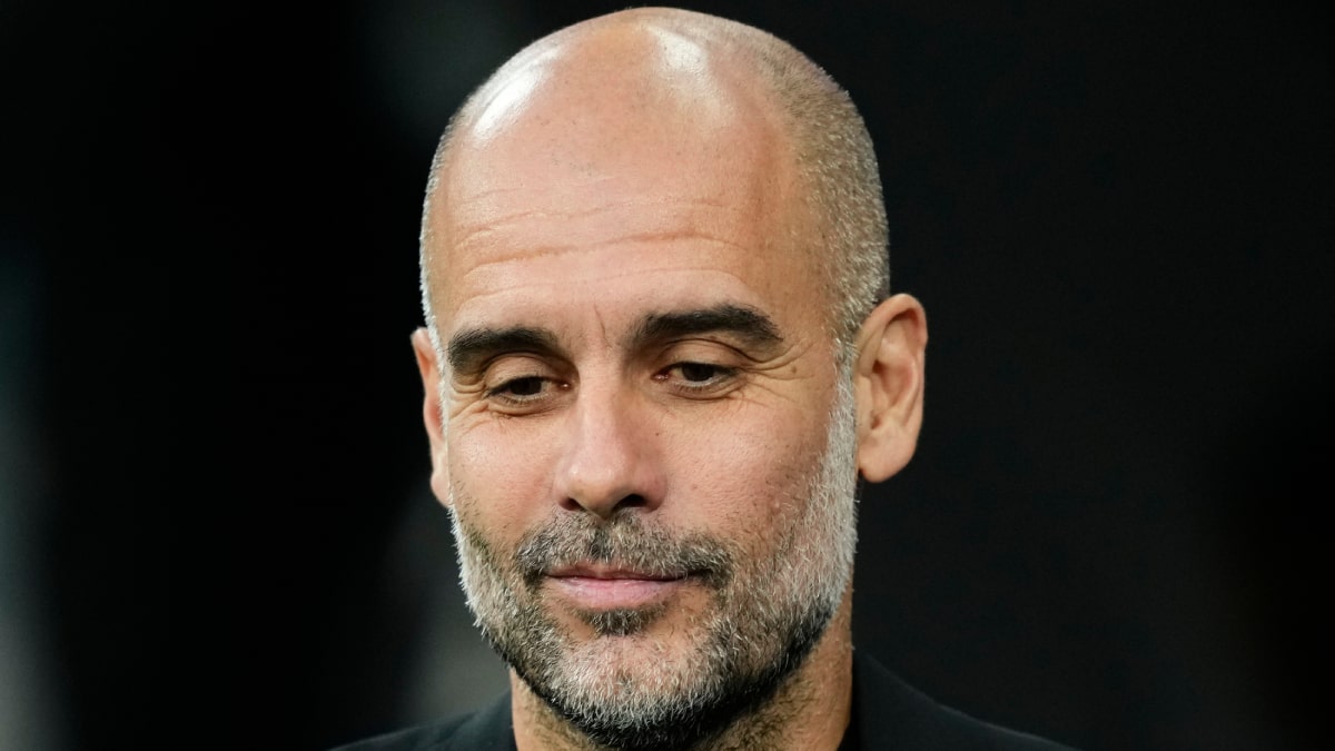 Manchester City football manager Pep Guardiola