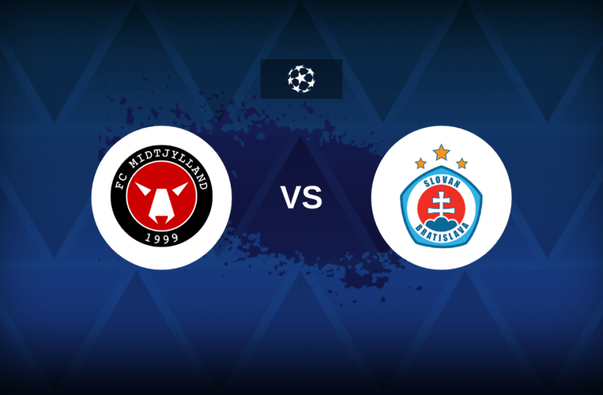 Champions League Qualification: FC Midtjylland v Slovan Bratislava – Preview, predictions, tips, offers and odds