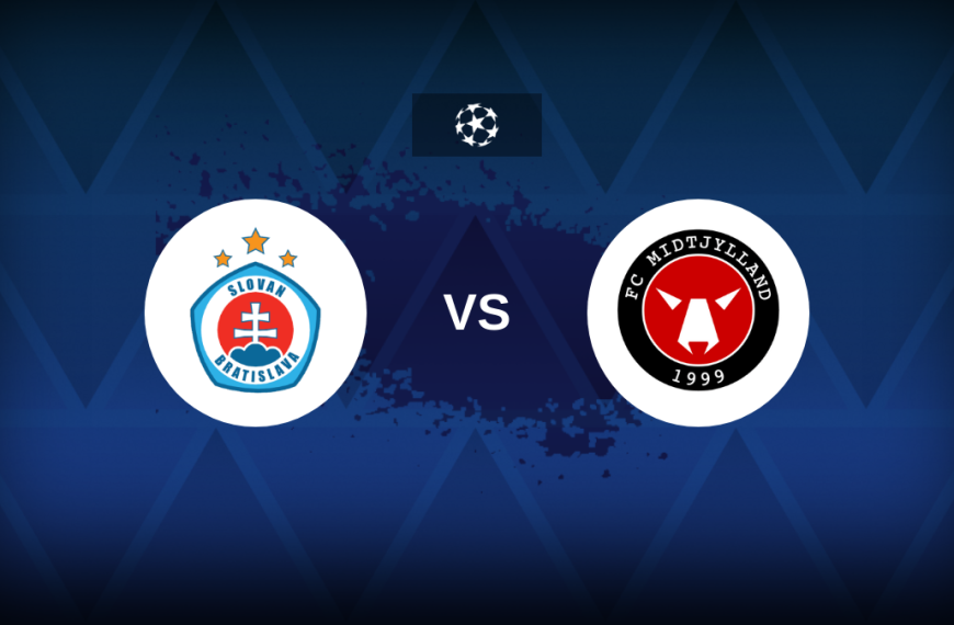 Champions League Qualification: Slovan Bratislava vs Midtjylland – Preview, predictions, tips, offers and odds