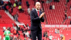 Manchestger United's Erik ten Hag