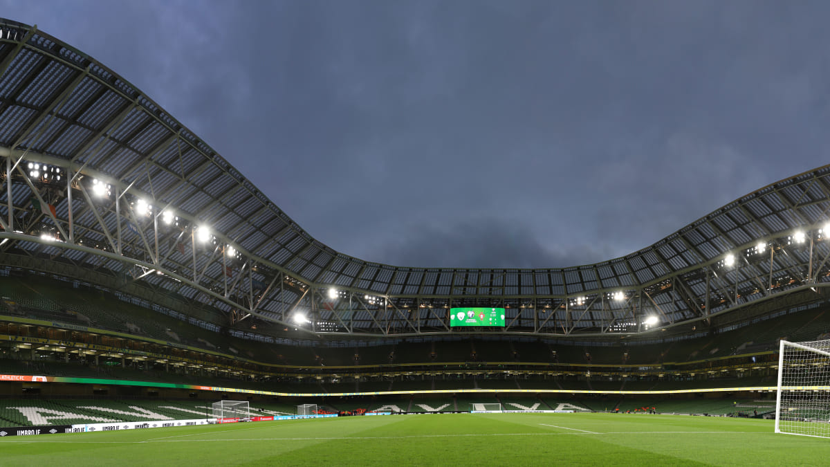 The Aviva Stadium in Ireland